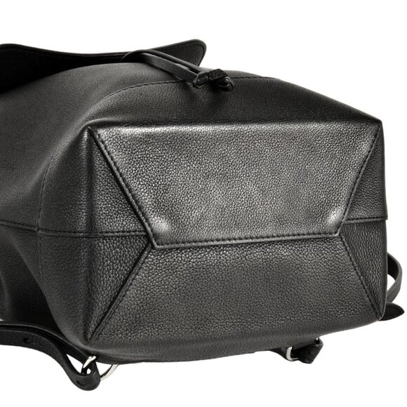 LOUIS VUITTON Black Leather Backpack - Picture 4 of 8